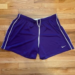Purple 90s Nike Shorts